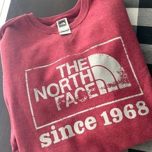 The North Face comfy sweatshirt.